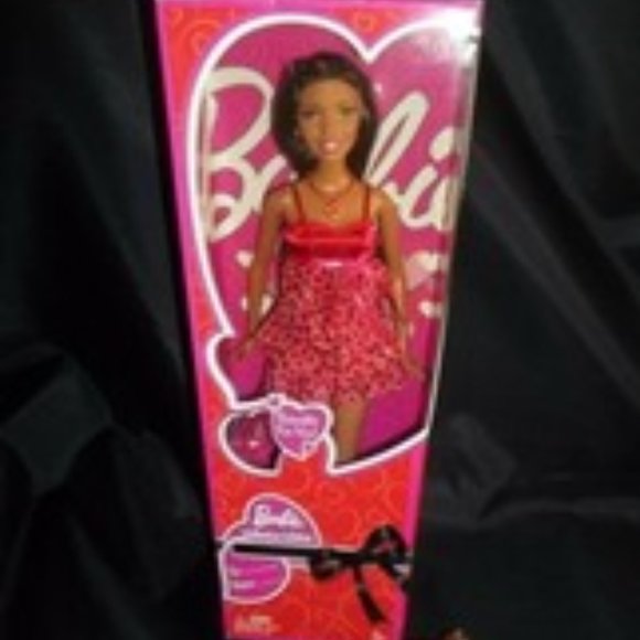 Valentine Wishes AA Barbie 2009,#R6588-New